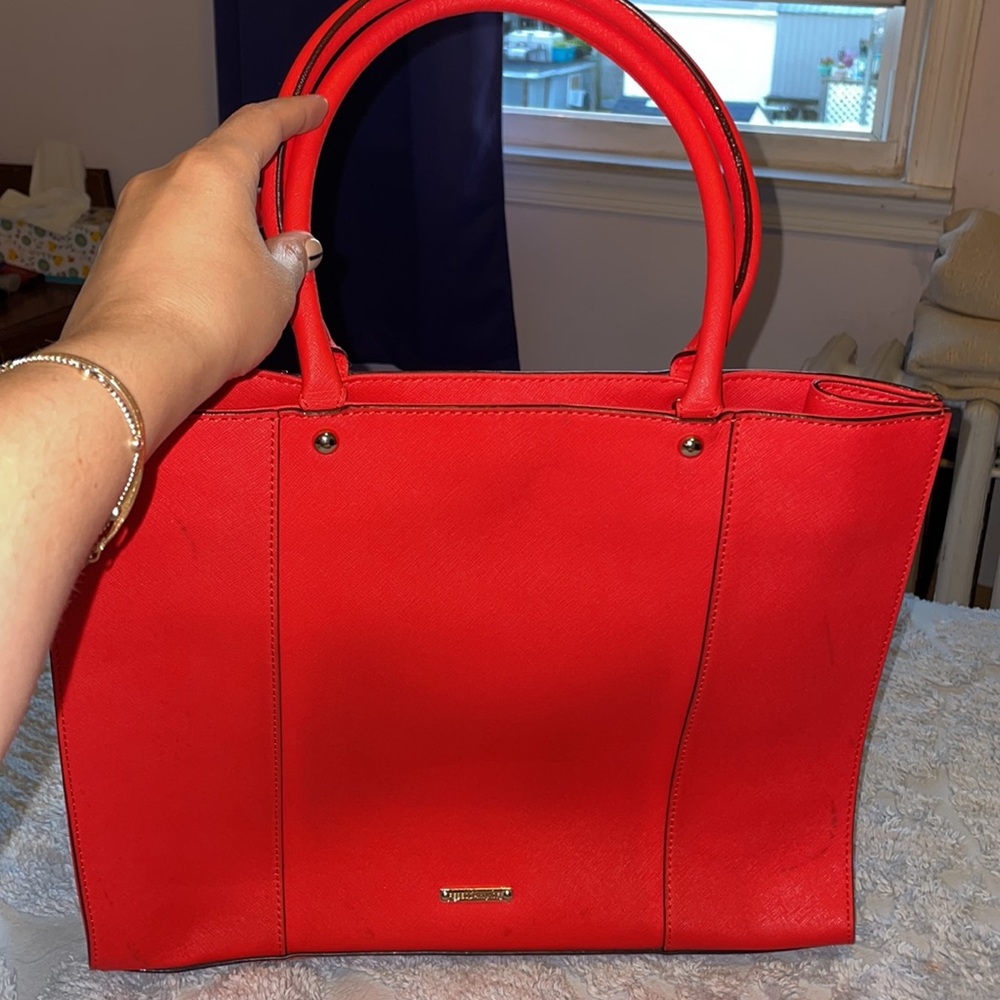 Rebecca Minkoff Red Carry All Bag - Picture 2 of 7